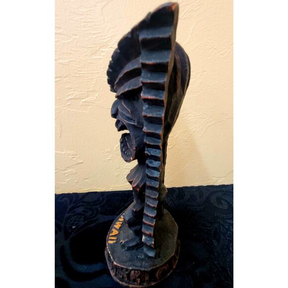 Long Life Tiki; Hawaii; VTG KC Company Traditional / Souvenir; 7" Tall - Picture 4 of 11